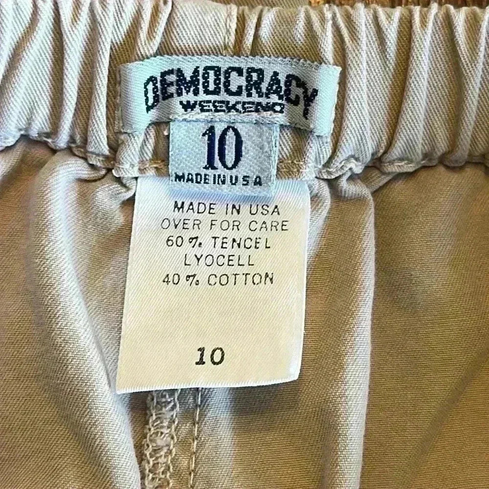 Women's Cream Wide-Leg Pants - Picture 5 of 6